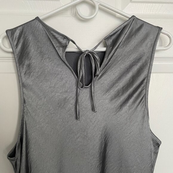 Gap Silver Maxi Dress - Picture 5 of 10